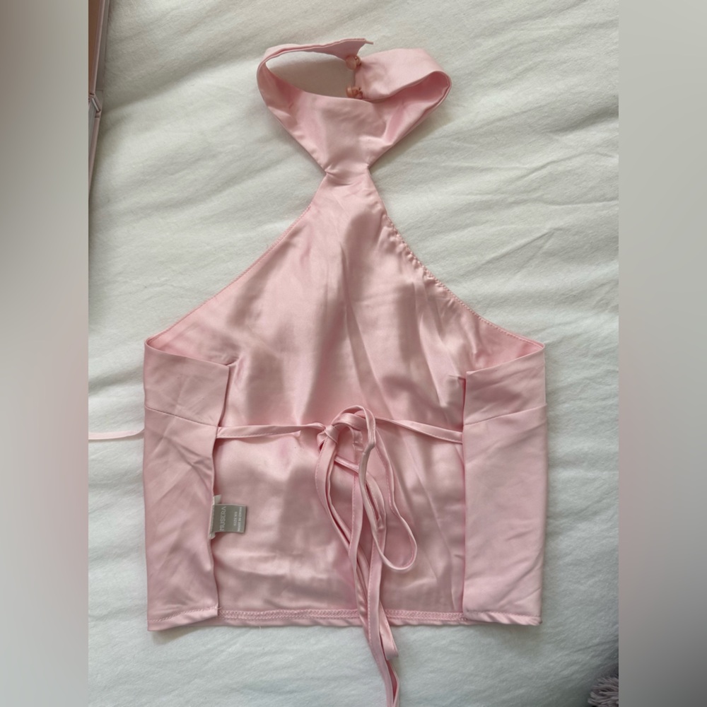 Pink Halter Top - Picture 2 of 4